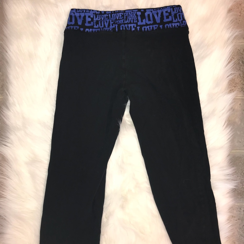 Cropped VS Pink Leggings, wide pant